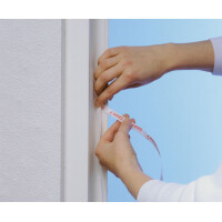 tesa Fliegengitter COMFORT für Fenster, 1,30 m x 1,50 m