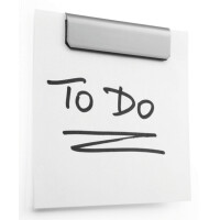 DURABLE Magnetclip DURAFIX CLIP 60, selbstklebend, silber