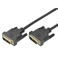 DIGITUS DVI-D 24+1 Kabel, Dual Link, schwarz, 2,0 m