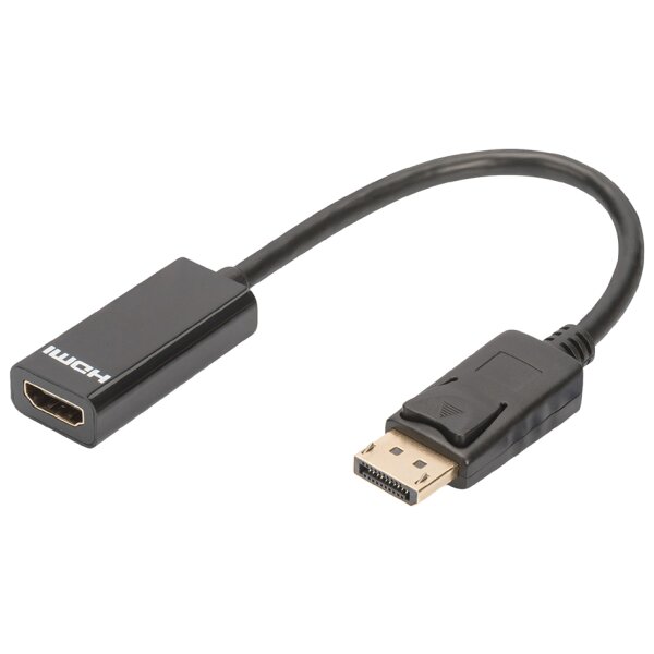DIGITUS Adapterkabel, DisplayPort - HDMI Typ A