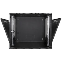 LogiLink Ersatztür für 19" Wandverteiler, 6 HE, D06A44B