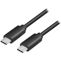 LogiLink USB 3.1 Kabel, USB-C - USB-C Stecker, 0,5 m,schwarz
