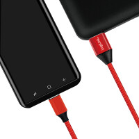 LogiLink USB 2.0 Kabel, USB-A - USB-C Stecker, 0,3 m