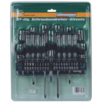 BRÜDER MANNESMANN Schraubendreher-Satz, 37-teilig