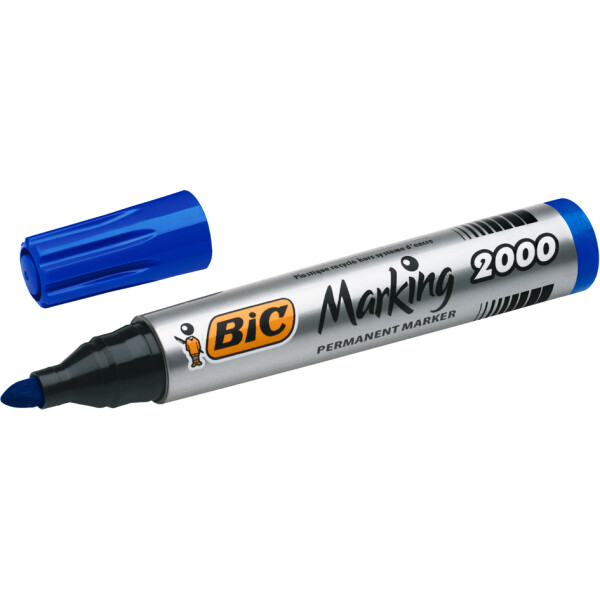 BIC Permanent-Marker Marking 2000 Ecolutions, schwarz