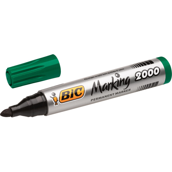 BIC Permanent-Marker Marking 2000 Ecolutions, schwarz