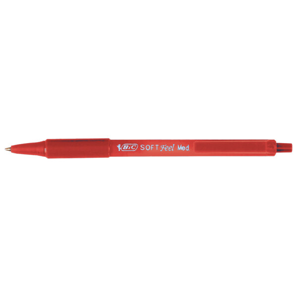 BIC Druckkugelschreiber Soft Feel Clic Grip, schwarz