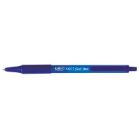 BIC Druckkugelschreiber Soft Feel Clic Grip, schwarz