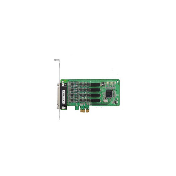 MOXA Serielle 16C550 RS-232 422 485 PCIe Karte, 4 Port