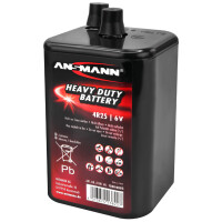 ANSMANN Zink-Kohle Batterie, 4R25, 6 Volt