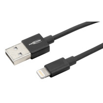 ANSMANN Daten- & Ladekabel, Apple-Lightning - USB-A,...