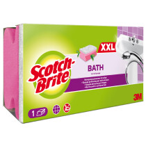 Scotch-Brite Reinigungsschwamm Soft, Farbe: rosa weiß
