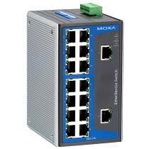 MOXA Unmanaged Industrial Ethernet Switch, 4 x RJ45 Ports