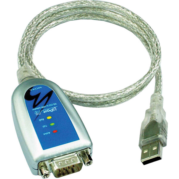MOXA USB 2.0 - RS-232 422 485 Adapter, 1 Port