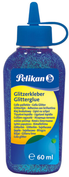 Pelikan Glitzerkleber blau, 60 ml