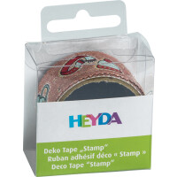 HEYDA Deko-Klebeband Stamps Winter