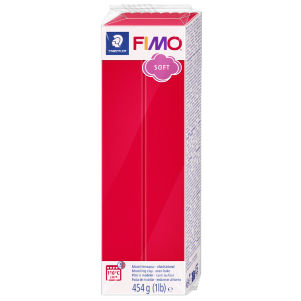 FIMO SOFT Modelliermasse, ofenhärtend, tropischgrün, 454 g