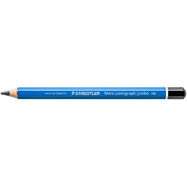 STAEDTLER Bleistift Mars Lumograph jumbo, H&auml;rtegrad: HB