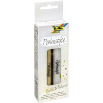 folia Perlenstifte "Gold & Silver", 30 ml,...