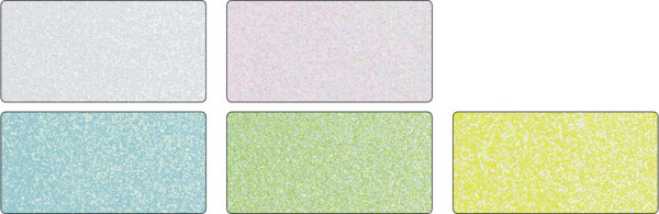 folia Glitterkarton "Pastell", 500 x 700 mm, 300 g qm