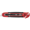 WEDO Safety-Cutter Standard, Trapez-Klinge, schwarz rot
