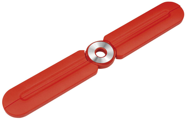 WEDO Design-Topfuntersetzer aus Silikon, klappbar, rot