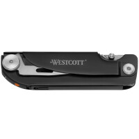WESTCOTT Universal-Messer Edelstahl + Sägeklinge, klappbar