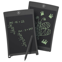 WEDO LCD Schreib- & Maltafel, 8,5 Zoll (21,59 cm), schwarz