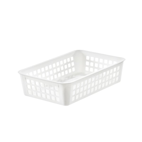 smartstore Aufbewahrungsbox BASKET RECYCLED 6 L, wei&szlig;