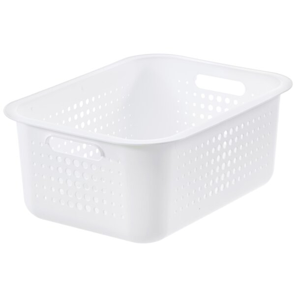 smartstore Aufbewahrungsbox BASKET RECYCLED 6 L, wei&szlig;