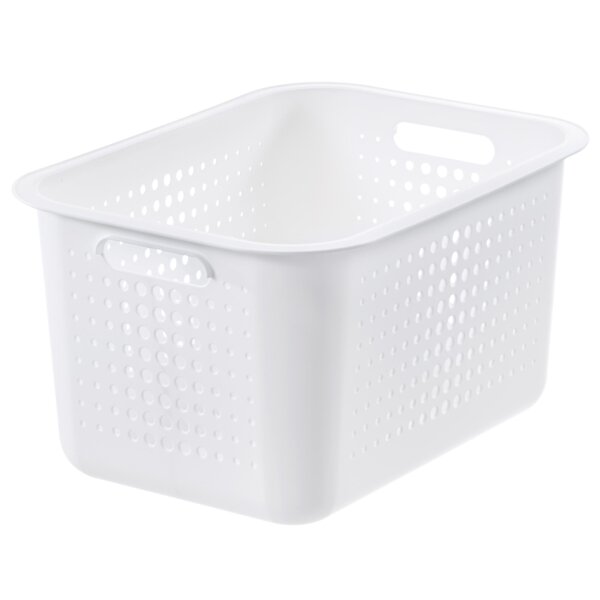 smartstore Aufbewahrungsbox BASKET RECYCLED 6 L, wei&szlig;