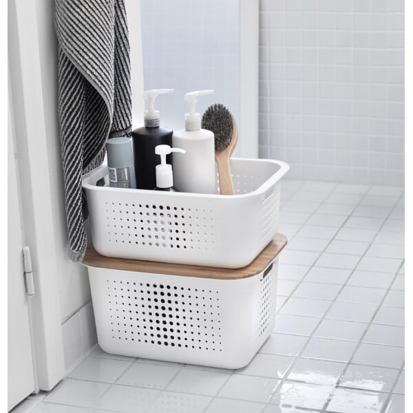 smartstore Aufbewahrungsbox BASKET RECYCLED 6 L, wei&szlig;