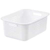 smartstore Aufbewahrungsbox BASKET RECYCLED 10 L, weiß