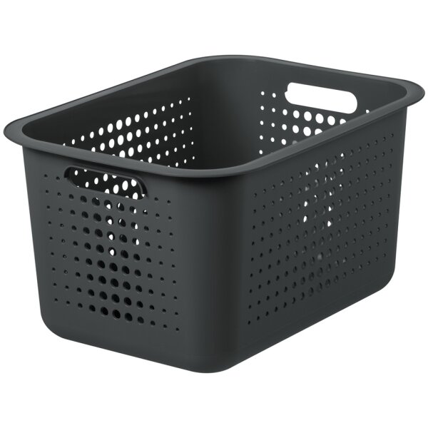 smartstore Aufbewahrungsbox BASKET RECYCLED 10 L, anthrazit