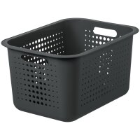 smartstore Aufbewahrungsbox BASKET RECYCLED 10 L, anthrazit