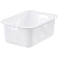 smartstore Aufbewahrungsbox BASKET RECYCLED 13 L, weiß