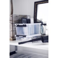 smartstore Aufbewahrungsbox CLASSIC 1 L, Clips: weiß