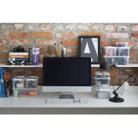 smartstore Aufbewahrungsbox CLASSIC 1,5 L, Clips: schwarz