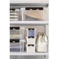 smartstore Aufbewahrungsbox CLASSIC 3,5 L, Clips: weiß
