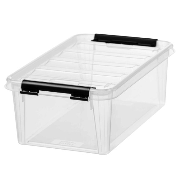 smartstore Aufbewahrungsbox CLASSIC 4 L, Clips: schwarz