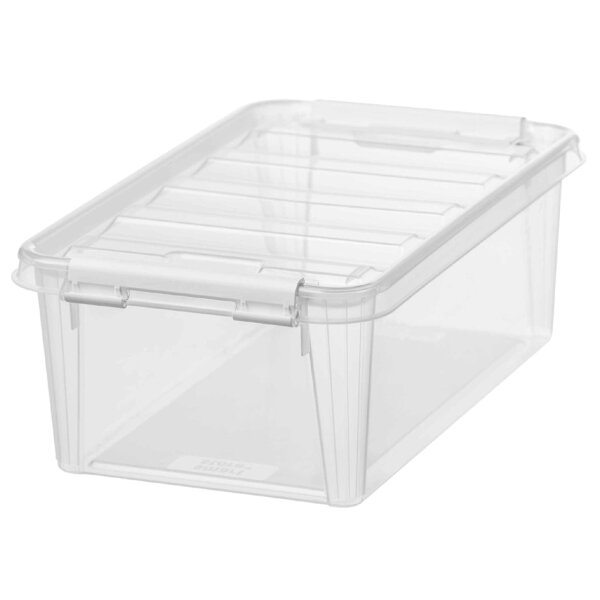 smartstore Aufbewahrungsbox CLASSIC 4 L, Clips: wei&szlig;