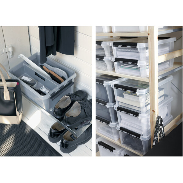 smartstore Aufbewahrungsbox CLASSIC 14 L, Clips: weiß