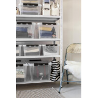 smartstore Aufbewahrungsbox CLASSIC 20 L, Clips: weiß