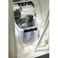 smartstore Aufbewahrungsbox CLASSIC 52 L, Clips: schwarz