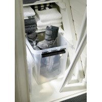 smartstore Aufbewahrungsbox CLASSIC 52 L, Clips: weiß