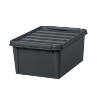 smartstore Aufbewahrungsbox RECYCLED 70 L, anthrazit