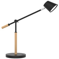 UNiLUX LED-Tischleuchte VICKY, dimmbar, Buche weiß