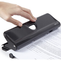 RAPESCO Vierfachlocher 720, Stanzleistung: 20 Blatt, hellbl.