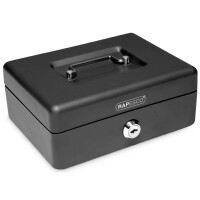 RAPESCO Geldkassette, Breite: 200 mm, schwarz