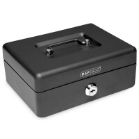 RAPESCO Geldkassette, Breite: 300 mm, schwarz